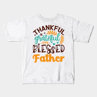 GRATEFUL DAD Kids T-Shirt